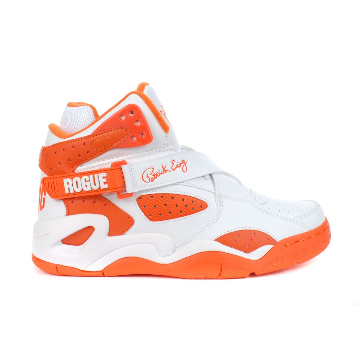 Tenis Patrick Ewing Rogue Blanco Naranja Caballero Original