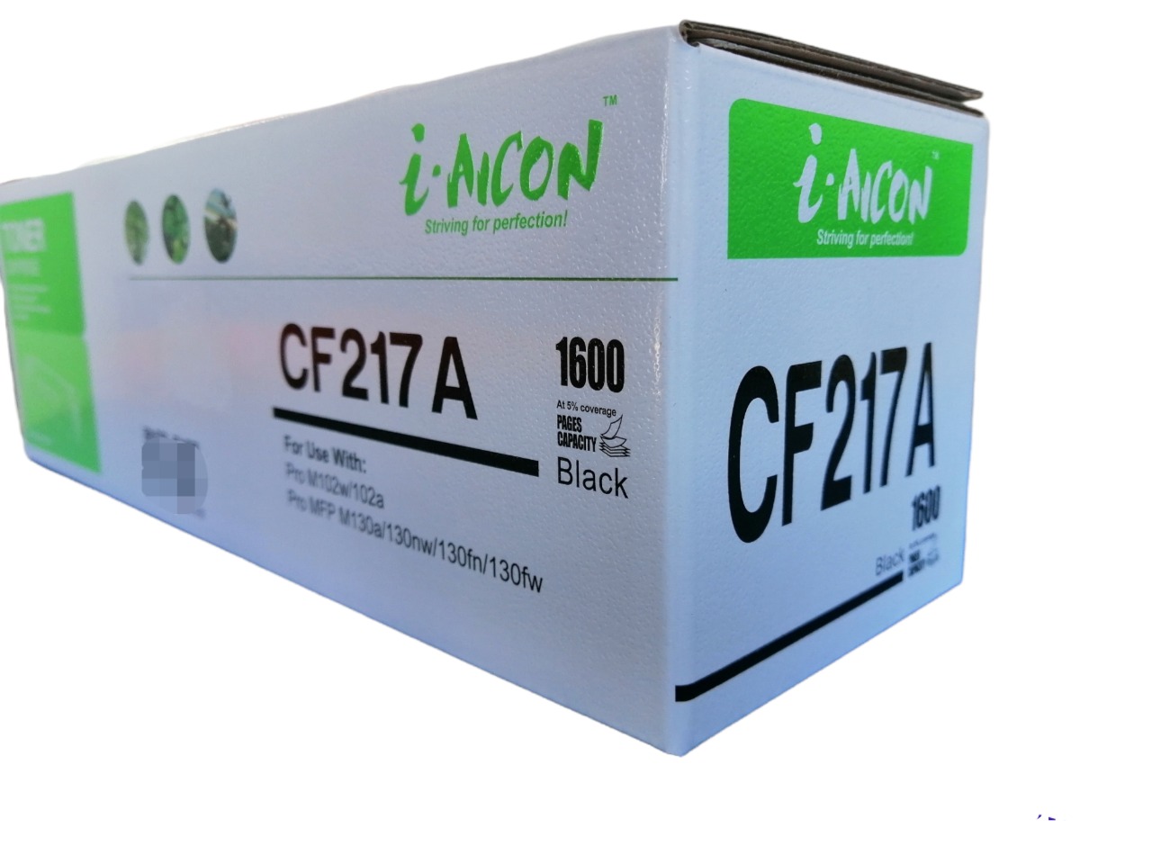 Cartucho tóner CF217 A (17 A) compatible genérico nuevo, para uso en HP PRO M102, M130MFW, M130FN