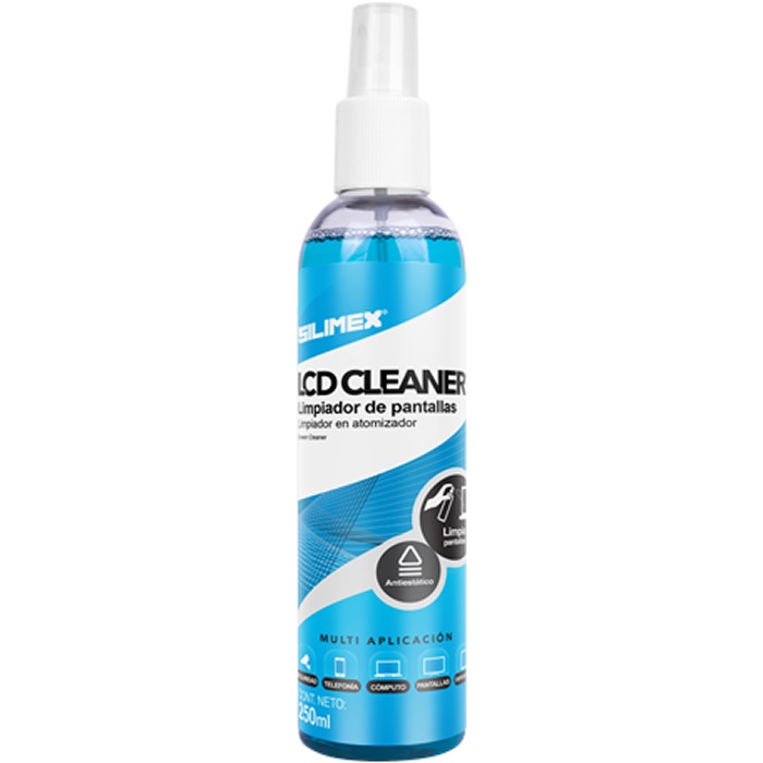 Limpiador De Pantallas Silimex LCD Cleaner 250ml.