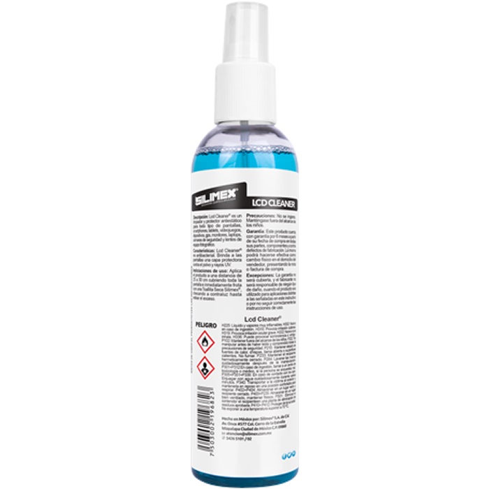 Limpiador De Pantallas Silimex LCD Cleaner 250ml.
