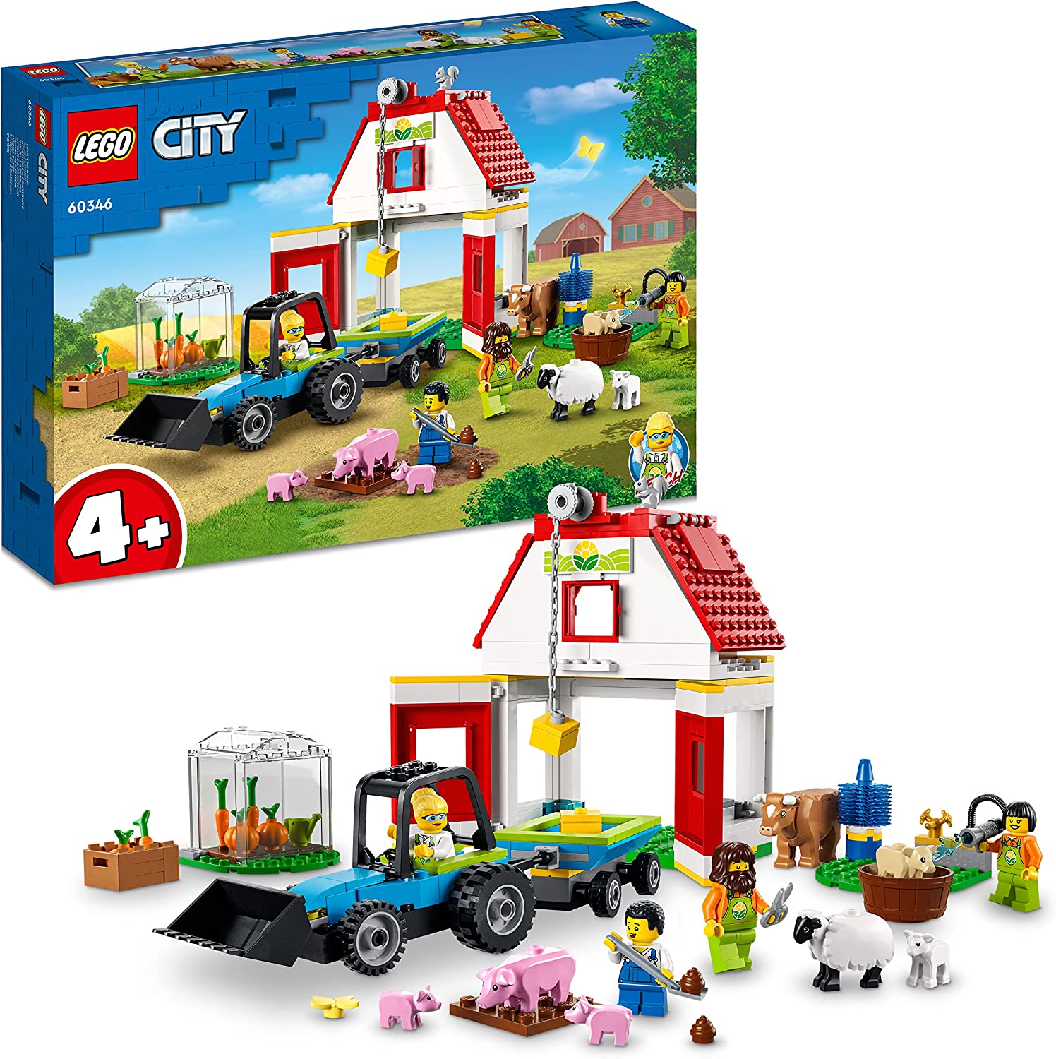 Lego City Granero y Animales de Granja 60346
