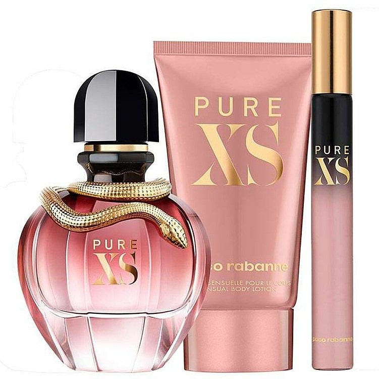 Estuche Paco Rabanne Pure XS 3 piezas Hombre