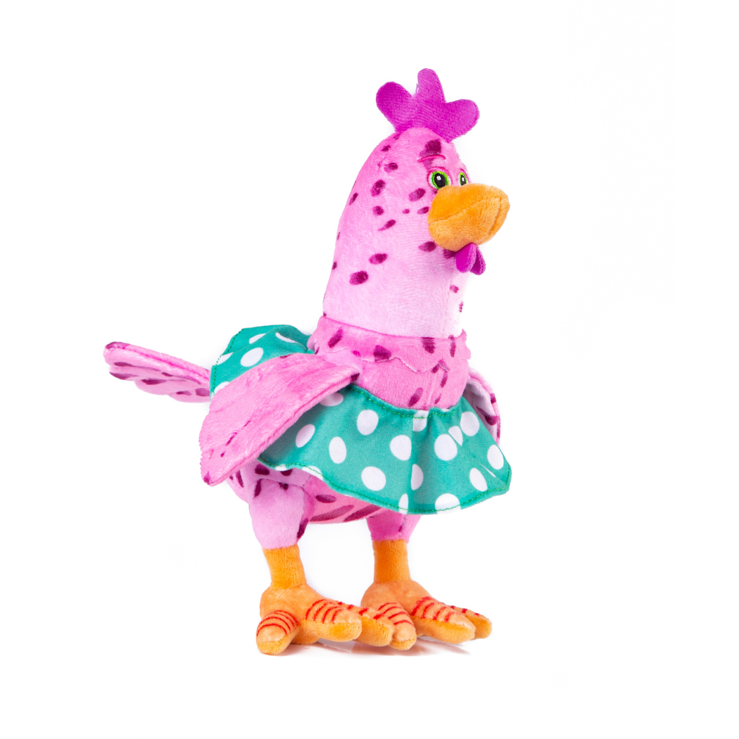 Peluche Musical La Gallina Bataraza de la Granja de Zenon El Reino Infantil