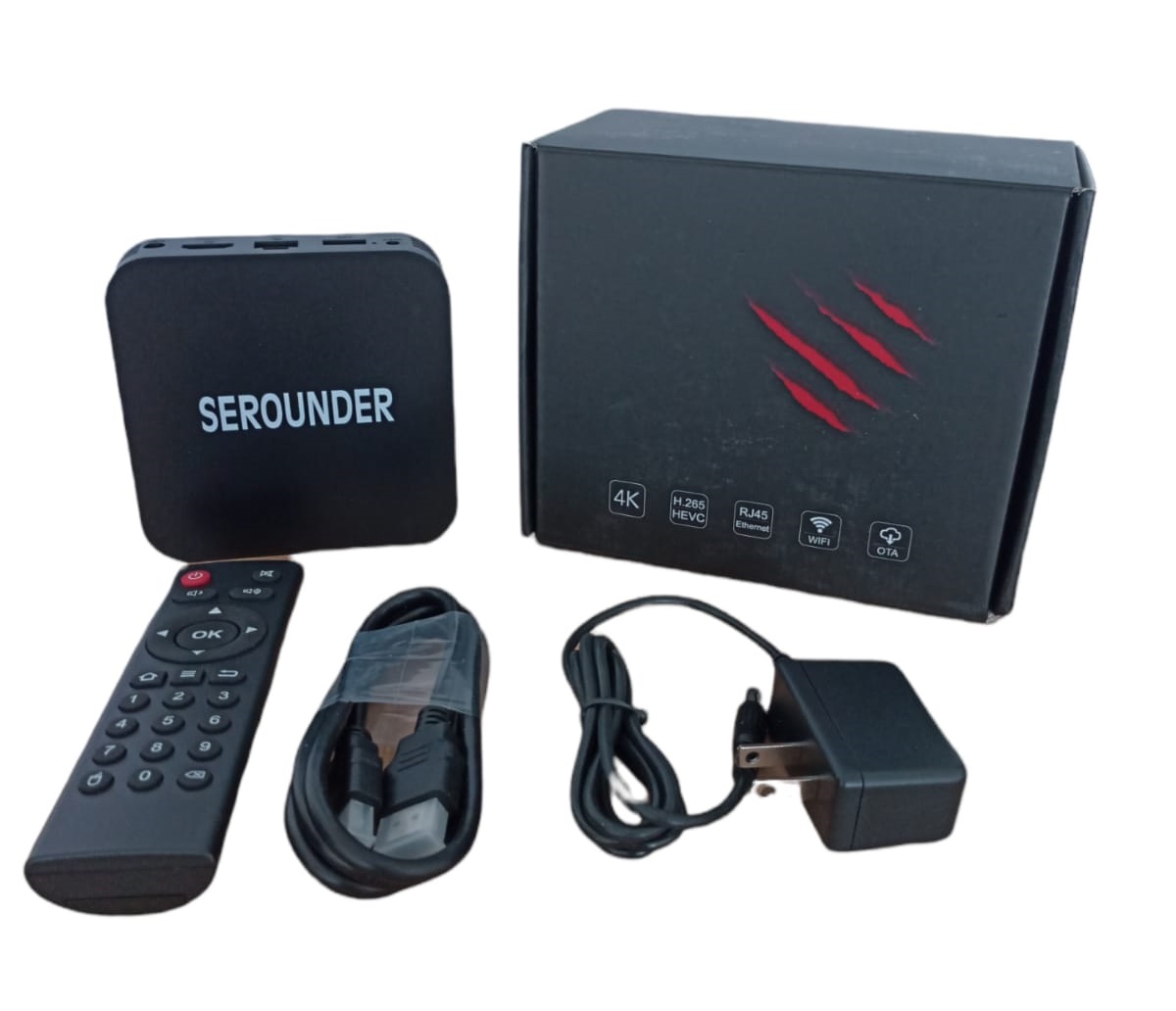 Serounder Tv Box 4gb Ram 64 Netflix Video Prime
