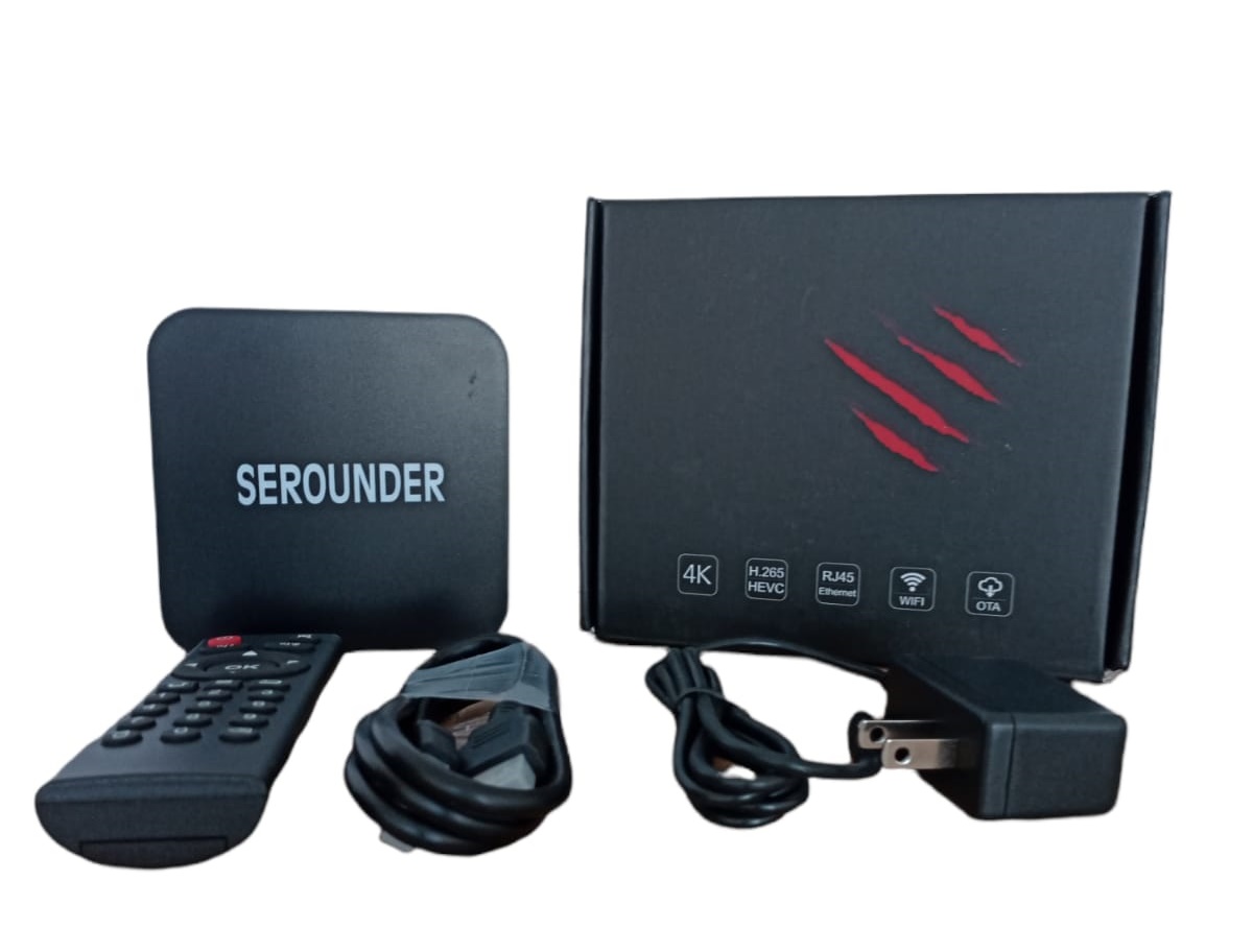 Serounder Tv Box 4gb Ram 64 Netflix Video Prime