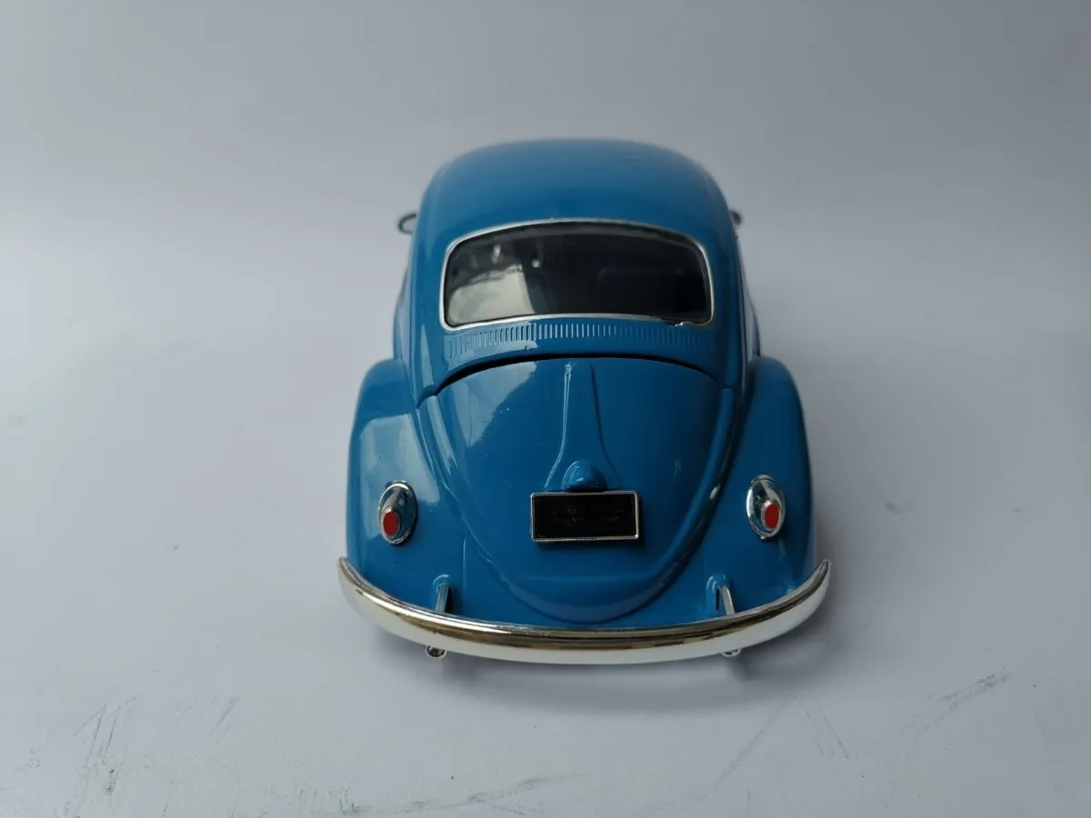 Vw Sedan 1967 Esc:1/24 Autos Escala Azul Liso