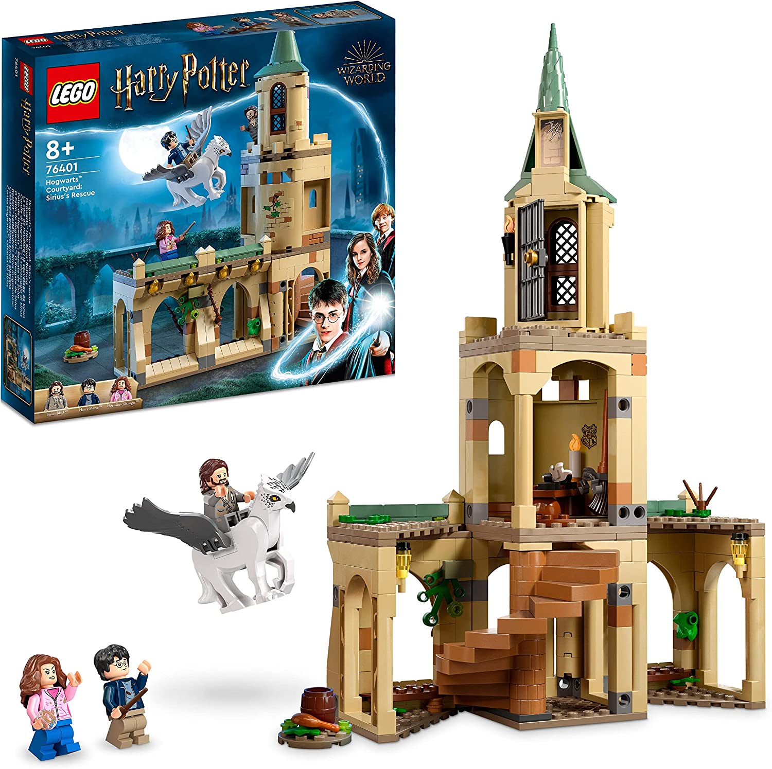 LEGO Harry Potter Castillo de Hogwarts con Botes y Animales