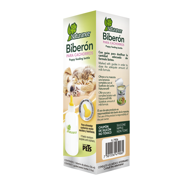 Biberón para  Cachorro 56 Ml (2oz) Leche Perro Mamila