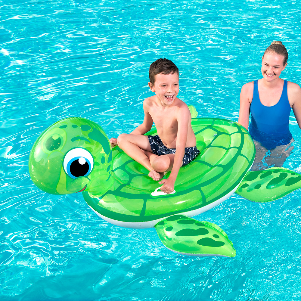 Inflable Salvavidas De Tortuga Flotador Para Niño