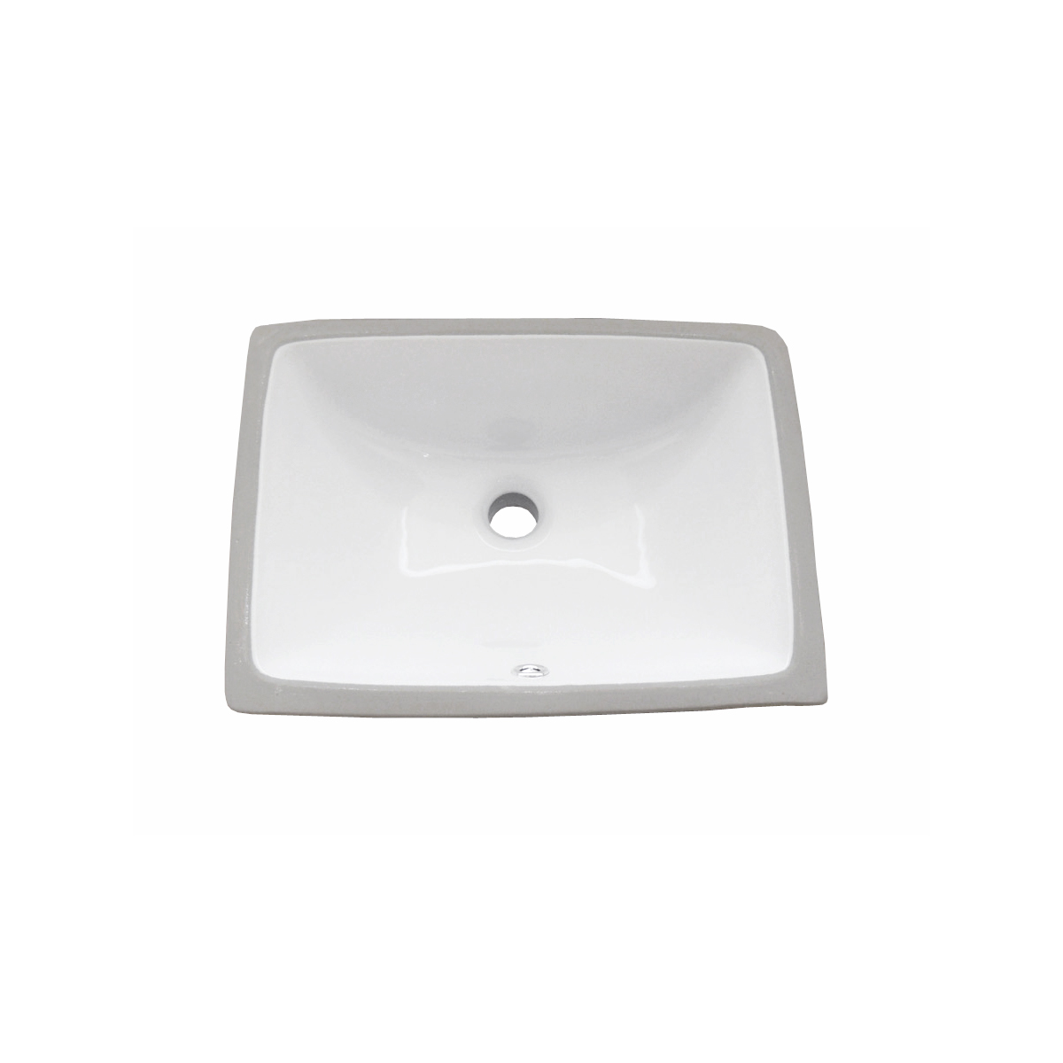 Esatto® Lavabo Ovalin De Submontar Cerámica Blanca Oc-065