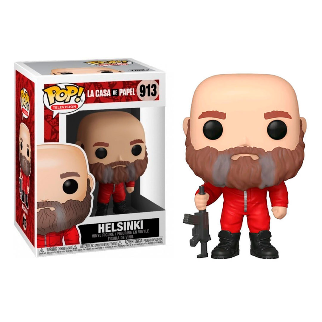 Muñeco de colección Funko Pop La Casa de Papel Helsinki 913