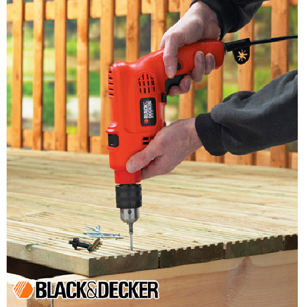 Taladro Percutor 3/8", 500W, 2800rpm, BLACK & DECKER modelo: TM505 - B3. 