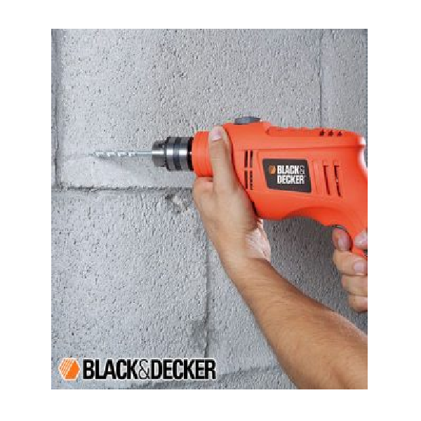 Taladro Percutor 3/8", 500W, 2800rpm, BLACK & DECKER modelo: TM505 - B3. 