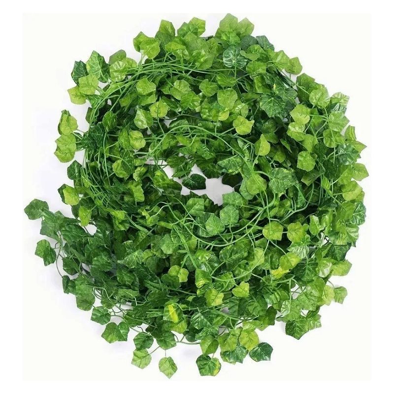 Plantas Artificiales, Modelo De Hiedra, De 2 M, 12 Tiras