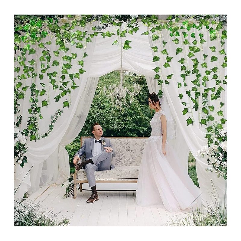 Plantas Artificiales, Modelo De Hiedra, De 2 M, 12 Tiras