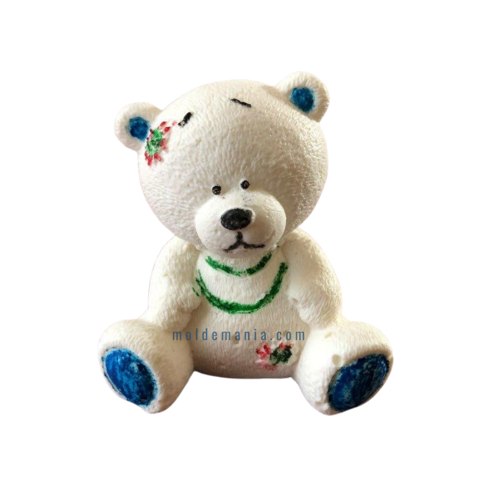 Molde para vela 3D Oso Teddy