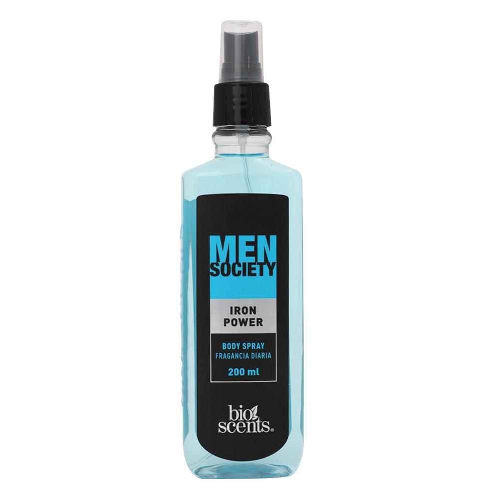 Body Mist Men Society Iron Power Bioscents