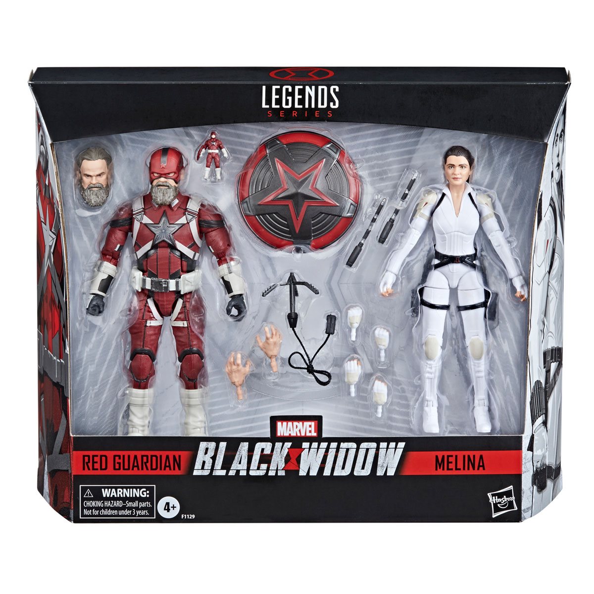 Black Widow Marvel Legends 6-Inch Red Guardian and Melina Vostokoff