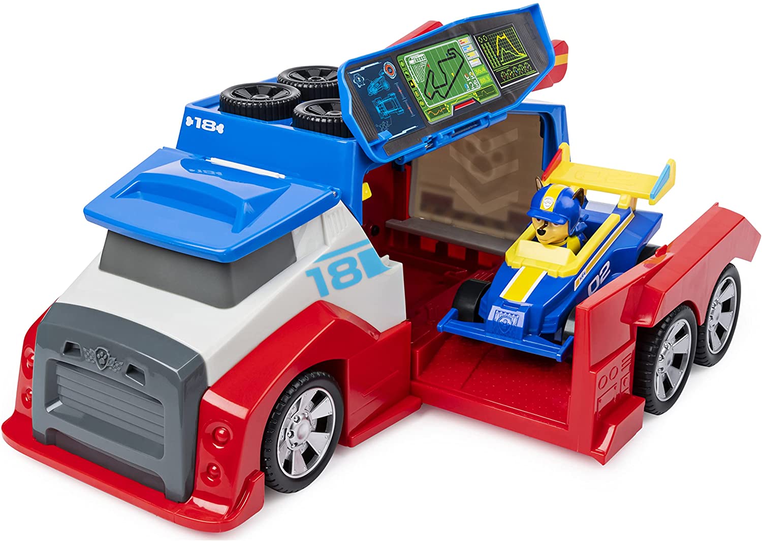 Mobile Pit Stop Rescue Paw Patrol Team V