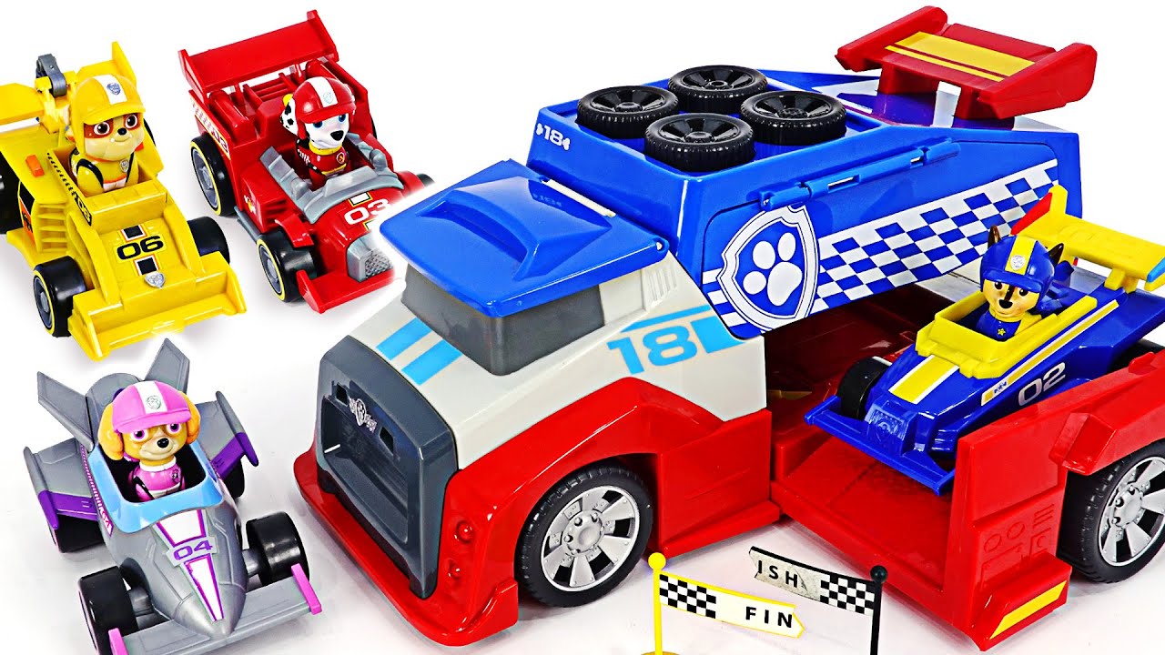 Mobile Pit Stop Rescue Paw Patrol Team V