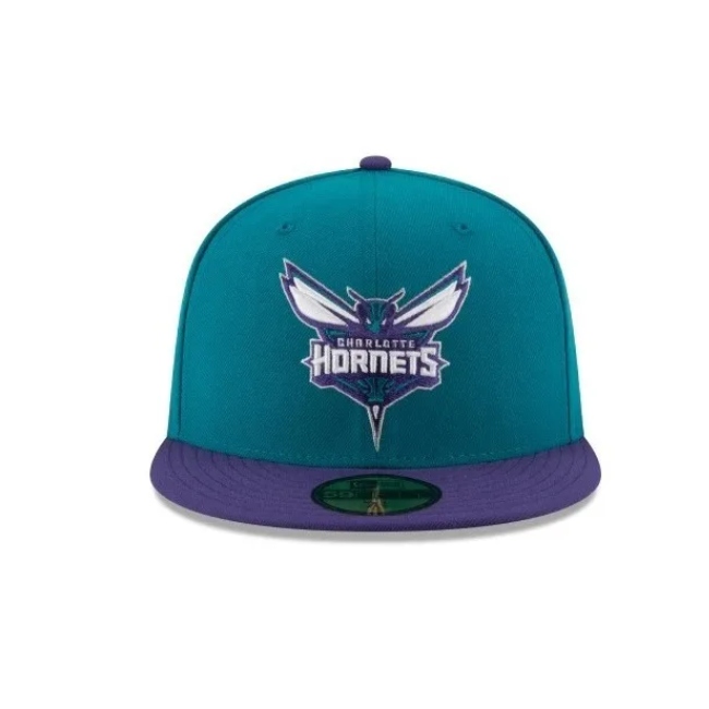 GORRA NEW ERA CHARLOTTE HORNETS AZUL AJUSTABLE DE HOMBRE 1085