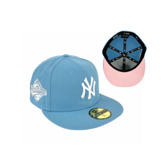 GORRA NEW ERA NY YANKEES WORLD SERIES AZUL DE HOMBRE TALLA 7 3/8 866
