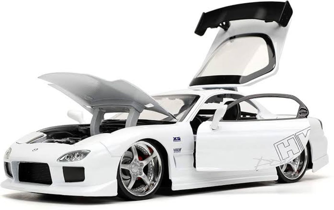 1993 Mazda RX-7 Rápido Y Furioso 1:24 Jada Colección