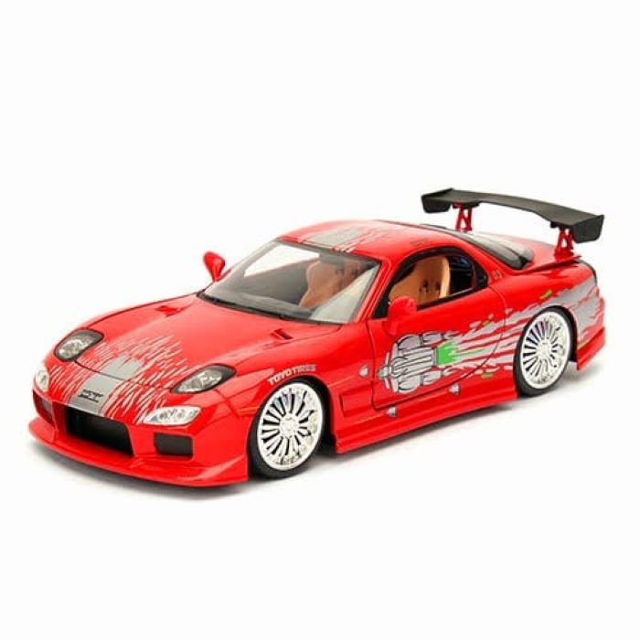 Dom Mazda RX-7 Rápido Y Furioso 1:24 Jada Colección 