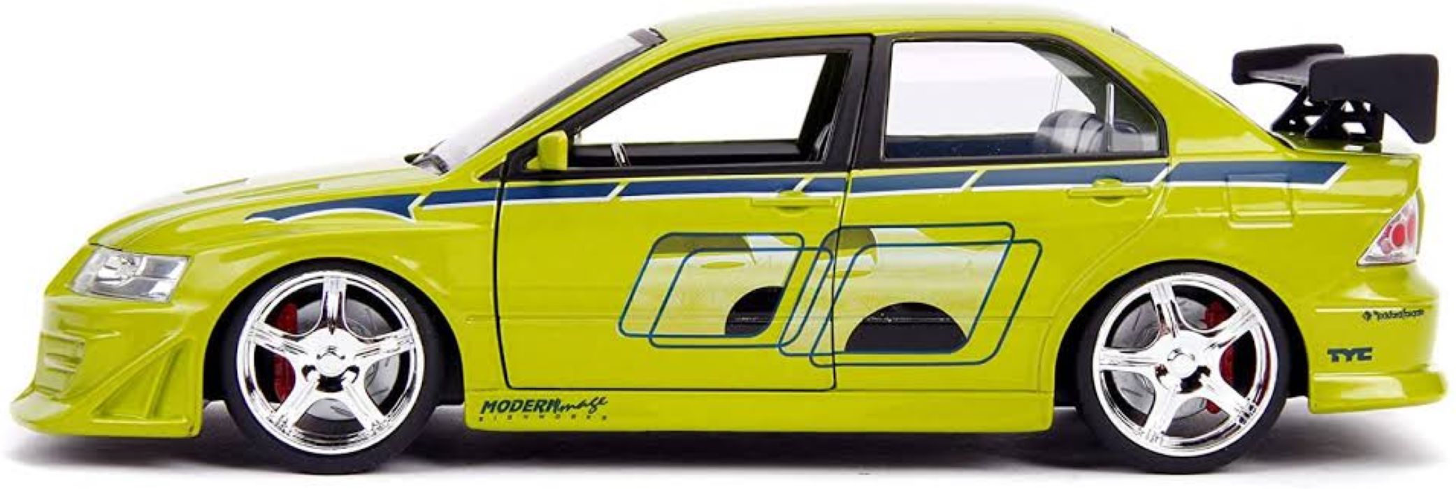 Brian Mitsubishi Lancer Evolution VII Rápido Y Furioso 1:24 Jada 