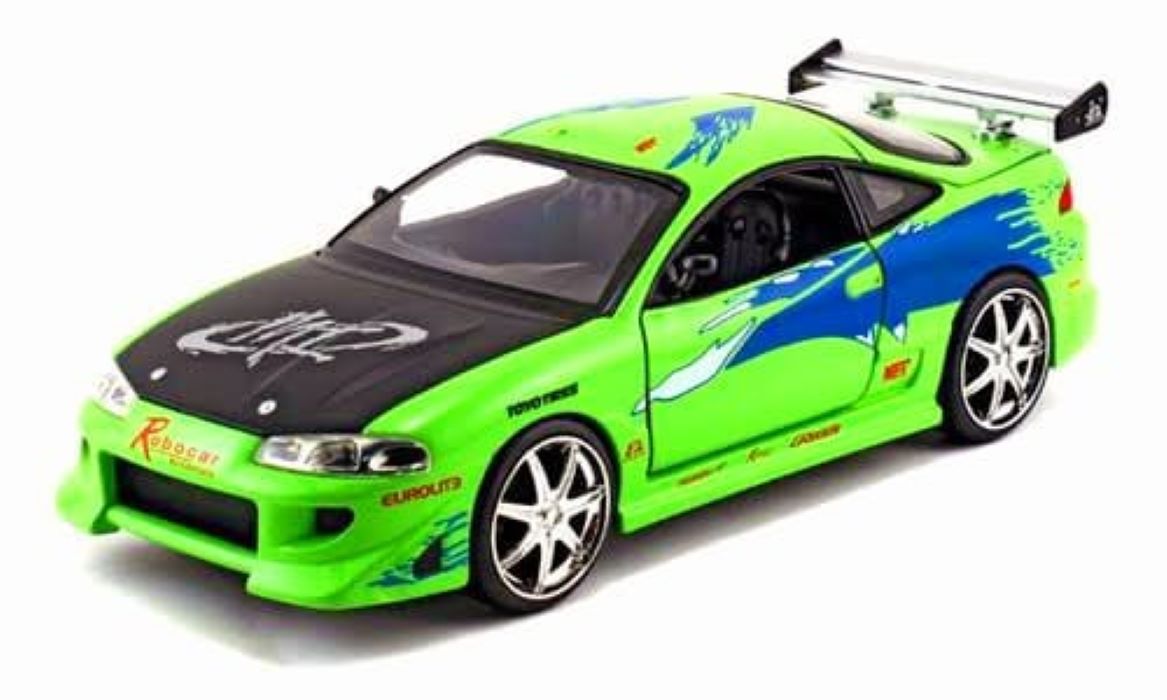 Brian Mitsubishi Eclipse Rápido Y Furioso 1:24 Jada Colección 