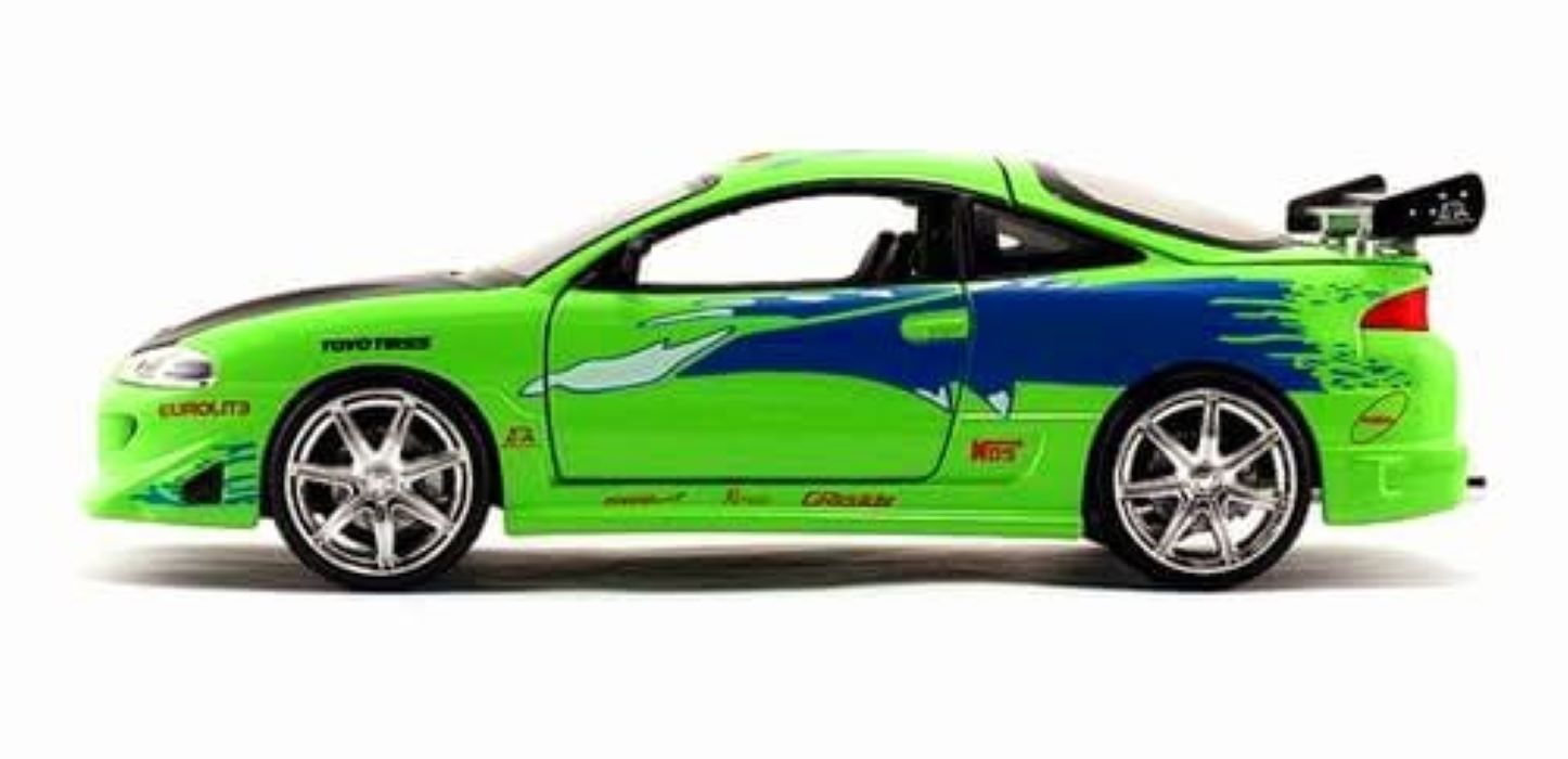 Brian Mitsubishi Eclipse Rápido Y Furioso 1:24 Jada Colección 