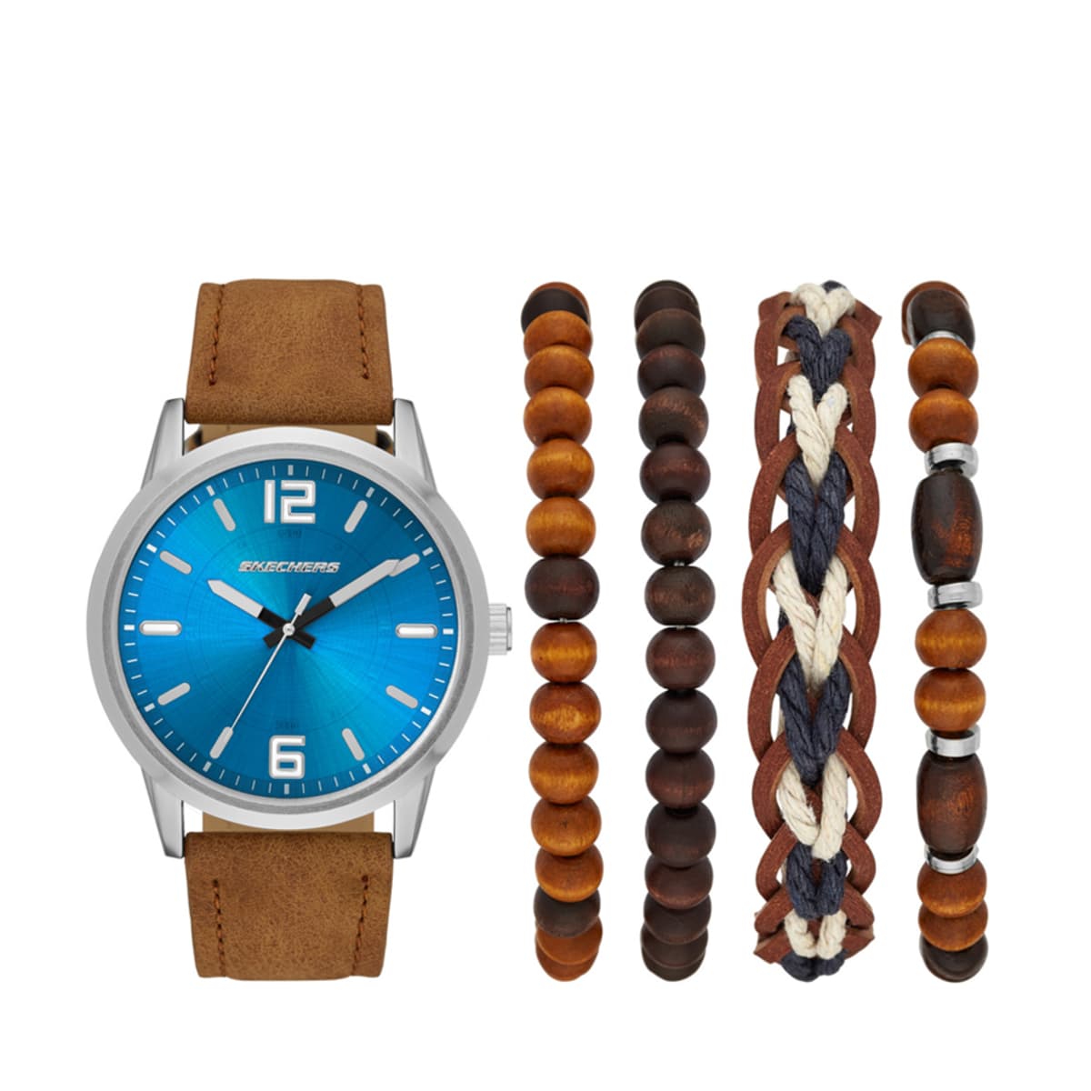 Reloj Pulso Analogo Skechers color Marrón para Hombre 9026 1039245