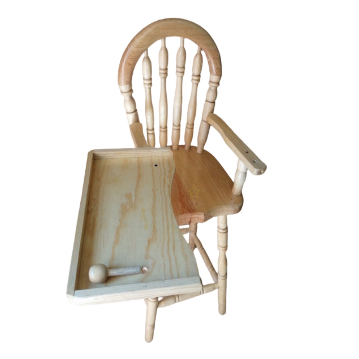 Silla Periquera De Madera / Silla Alta Para Comer