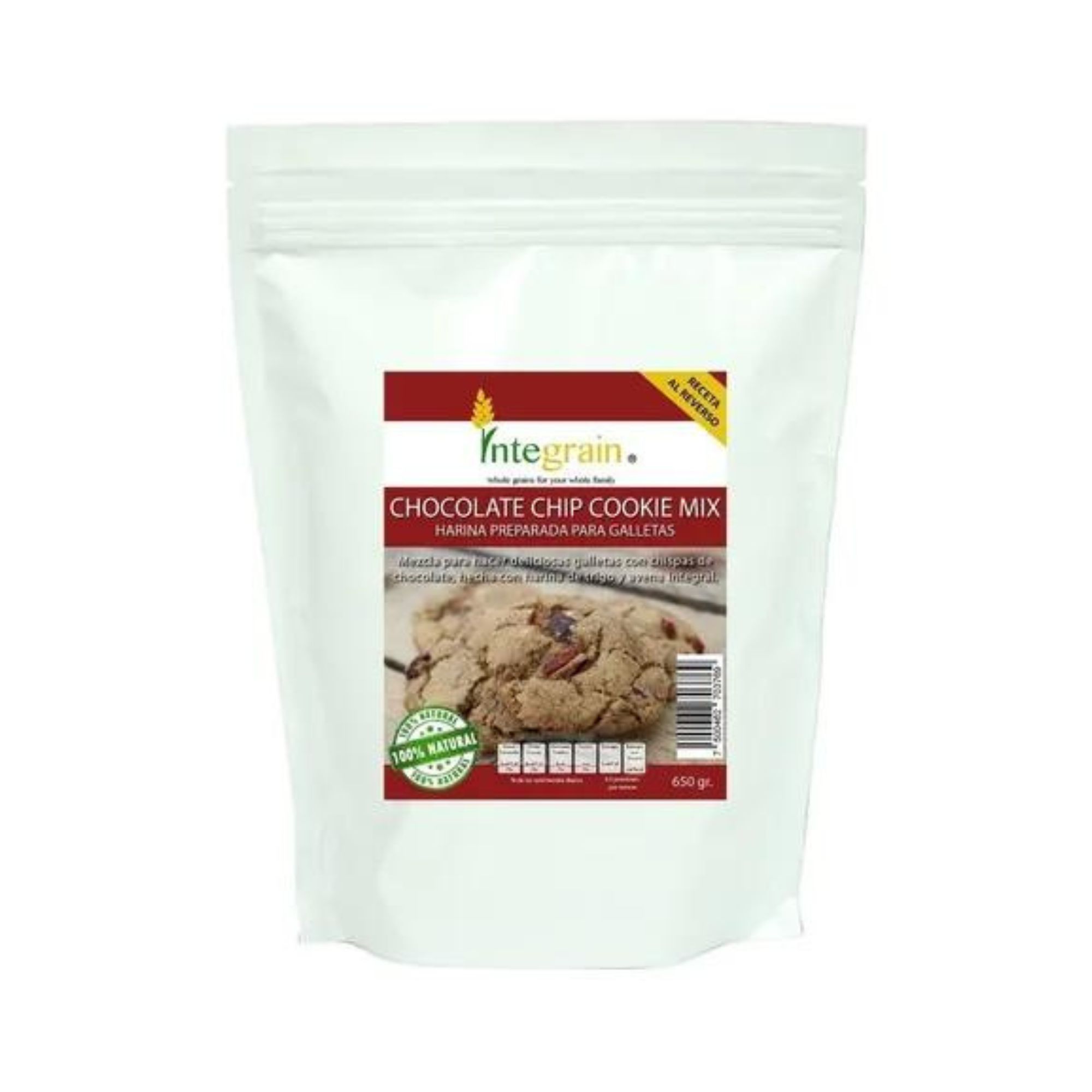 Harina para galletas choco chips