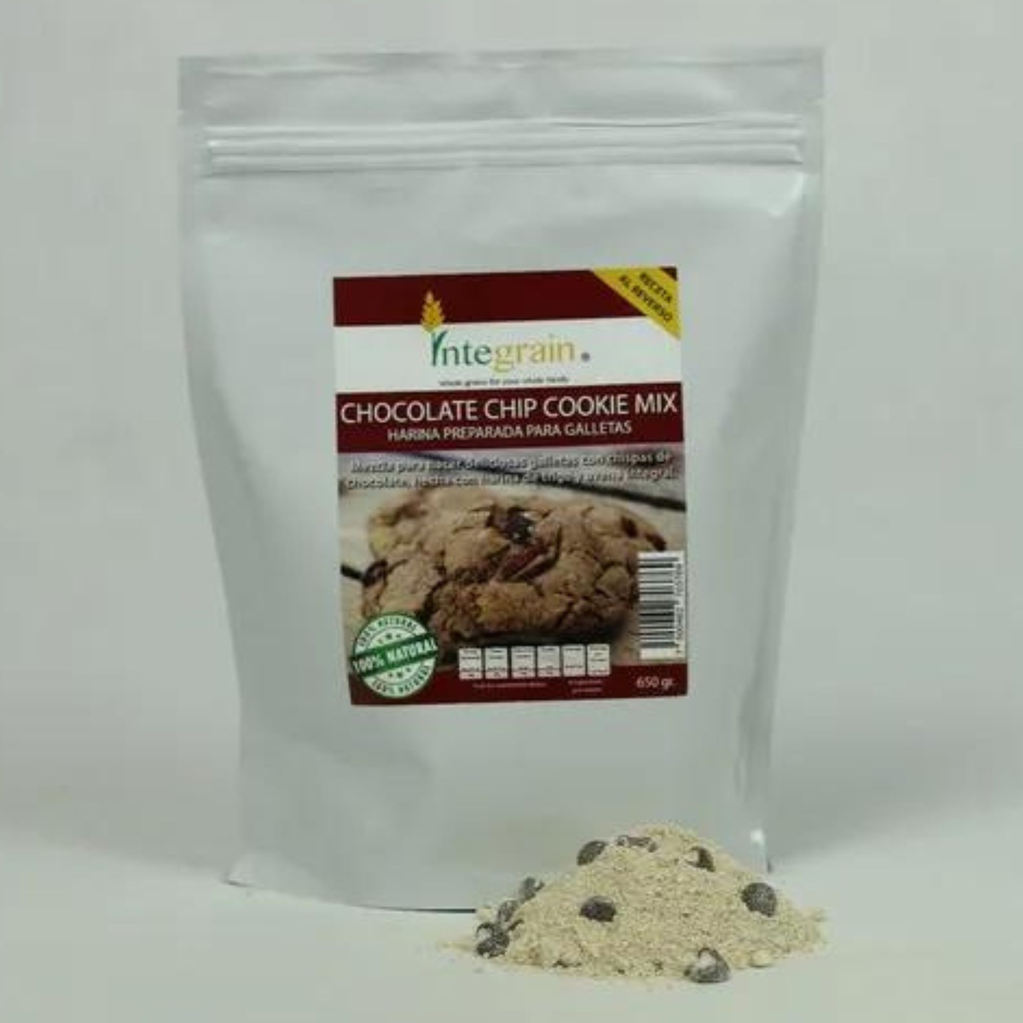 Harina para galletas choco chips