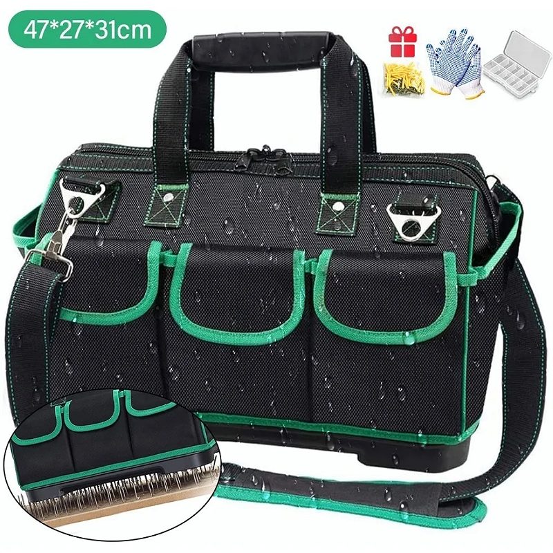 Bolsa De Herramientas Para Electricista Mochila Organizador.