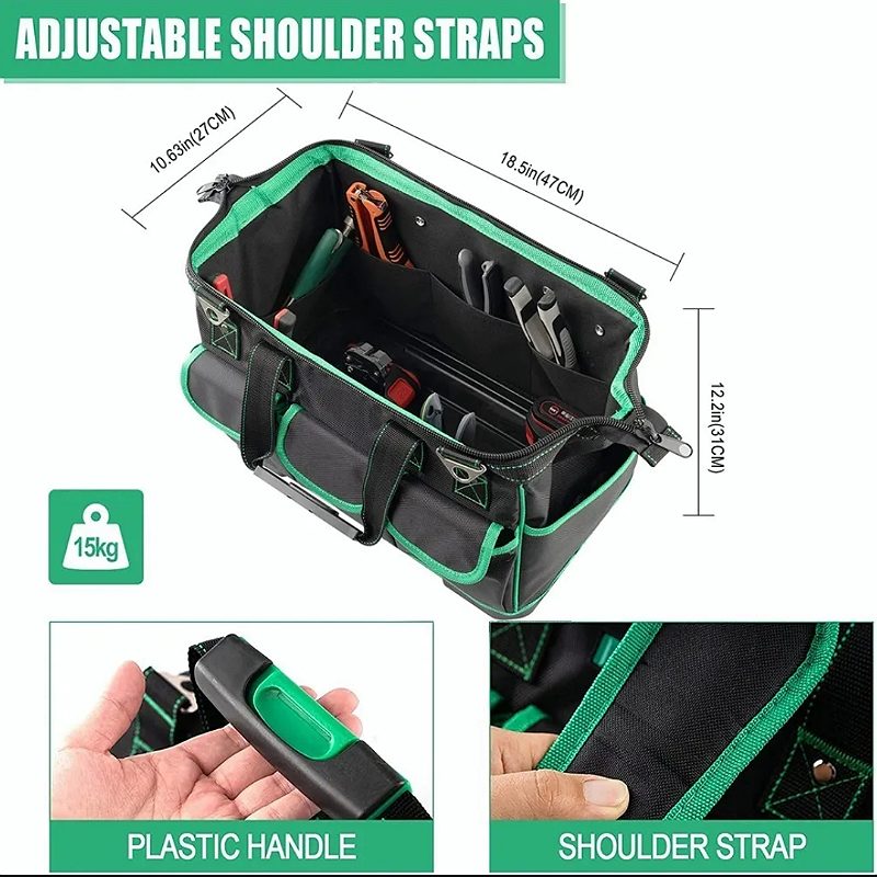 Bolsa De Herramientas Para Electricista Mochila Organizador.