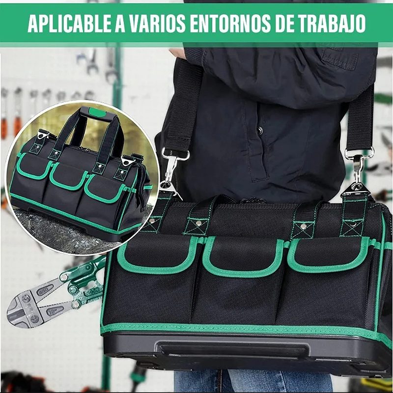 Bolsa De Herramientas Para Electricista Mochila Organizador.