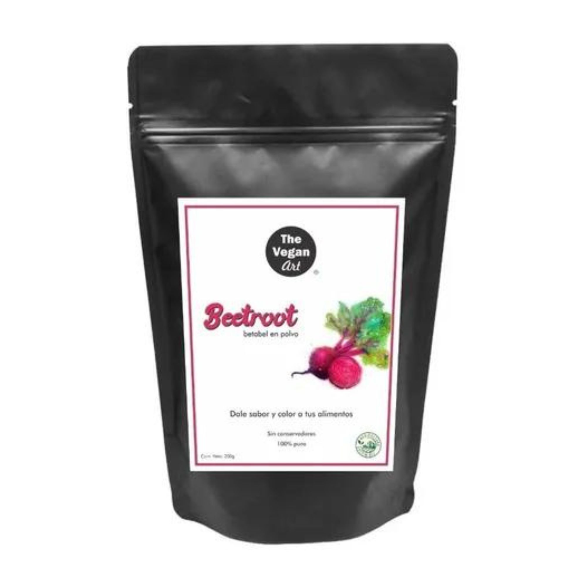 Beetroot Betabel En Polvo 200g The Vegan Art 100% Puro