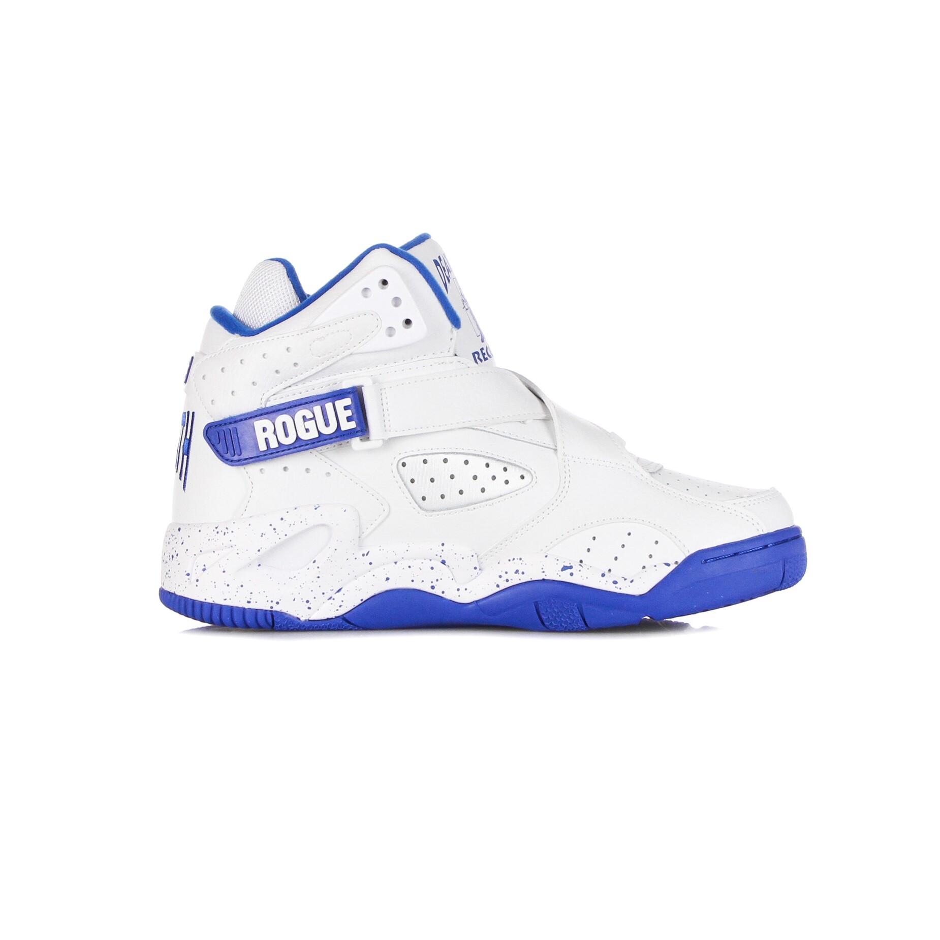 Tenis Patrick Ewing Rogue Deathrow Blanco Azul de Caballero Original