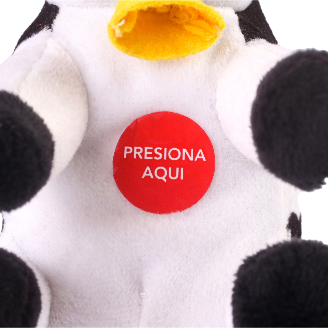 Titeres de dedo musicales la Granja de Zenon combo x2 Pepe Lorito y Vaca Lola