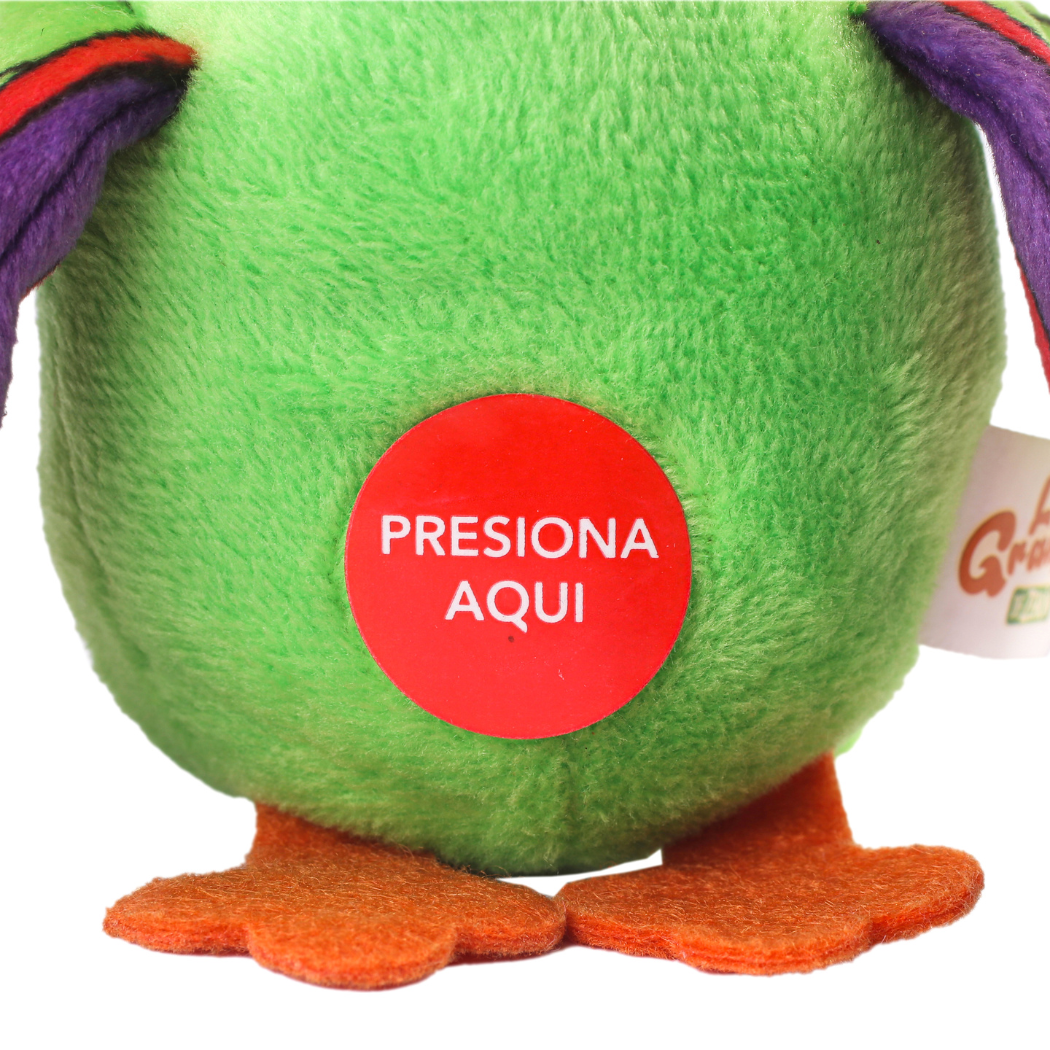 Titeres de dedo musicales la Granja de Zenon combo x2 Pepe Lorito y Vaca Lola