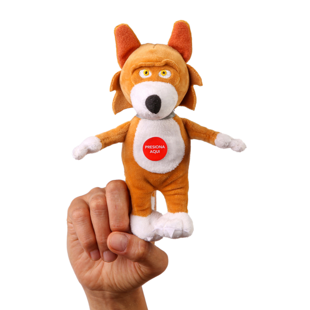 Titeres de dedo musicales la Granja de Zenon combo x2 Bartolito y Lobo Beto