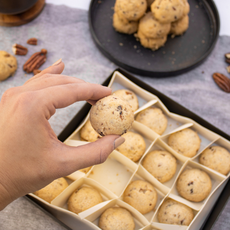 Suspiros de Nuez - Galletas De Nuez Gourmet - Reducidas en Azúcar 100% Natural - 240g
