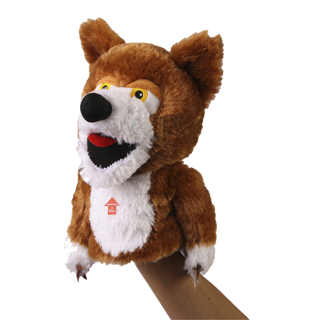 Marionetas Musicales de la Granja de Zenon Lobo Beto 30 cm