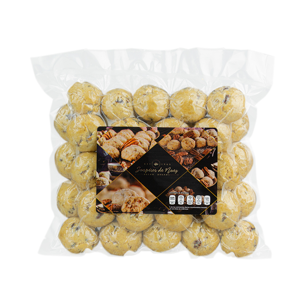 Suspiros de Nuez - Galletas De Nuez Gourmet Sin Azúcar - 100% Naturales - 500g