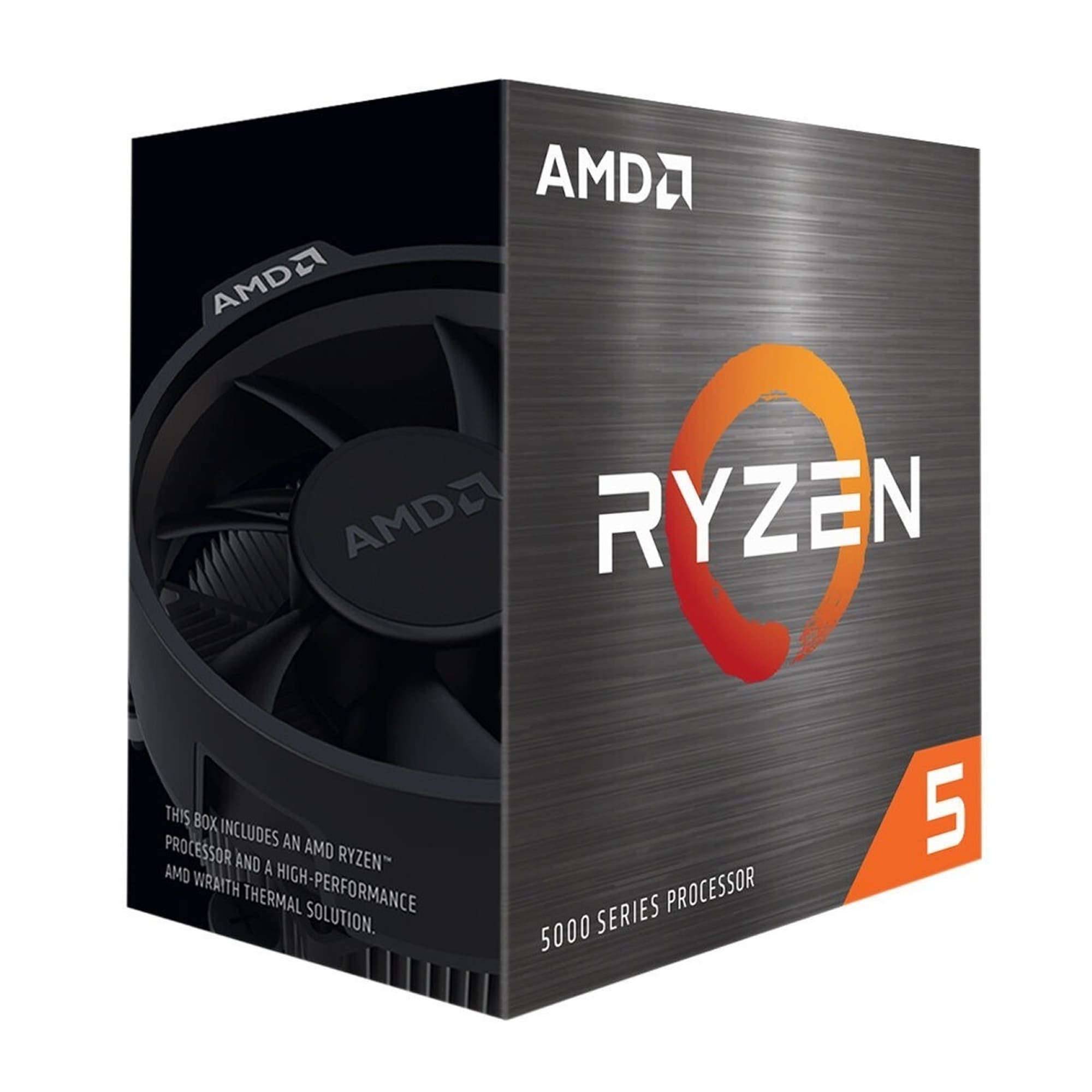 Procesador AMD Ryzen 5 5600, AM4, 6 Núcleos, hasta 4.4 GHz, sin Gráficos, incluye Disipador.