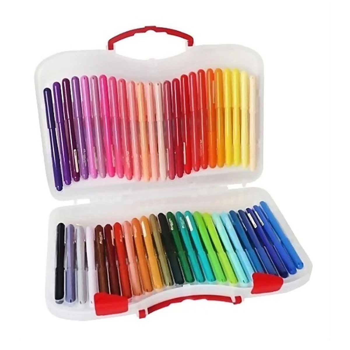 Estuche 48 Plumones Faber Castell Lavables Fiesta 45 Colores