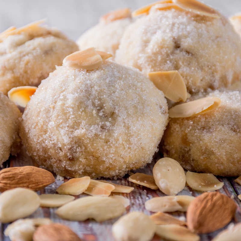 Doble Suspiro - Galletas De Cacahuate Con Almendra Gourmet 240g (2 Piezas)