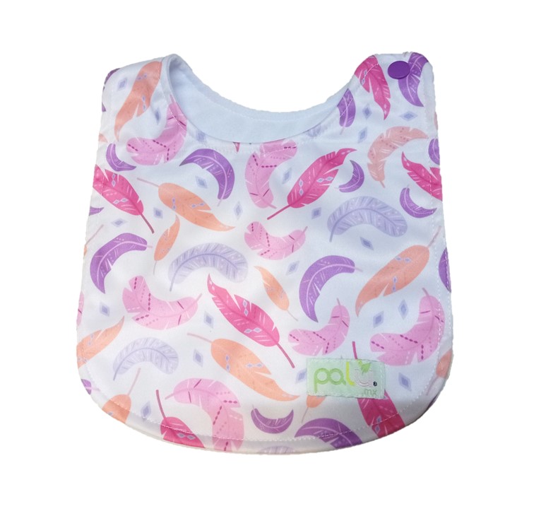 Baberos Estampados de Tela Impermeable Kit de 5 piezas